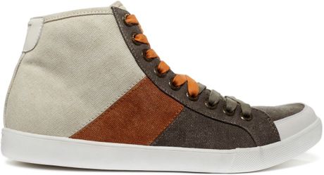 brown guess sneakers