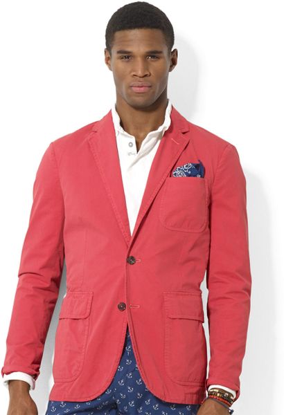 cotton chino sport coat