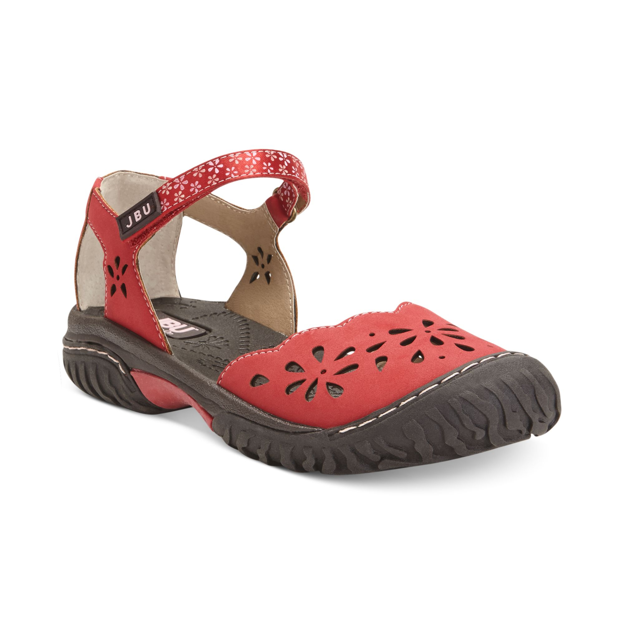 Jambu Jbu Women'S Maya Flat Sandals in Red | Lyst