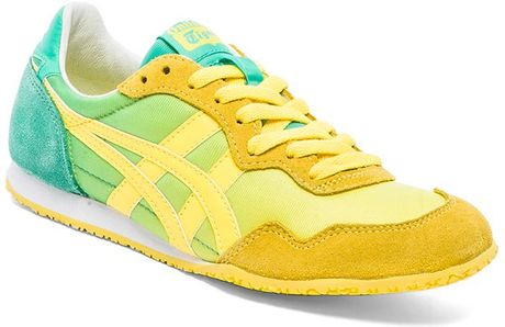 onitsuka tiger serrano womens green