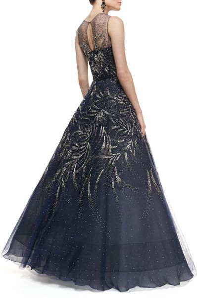 oscar de la renta ball gown