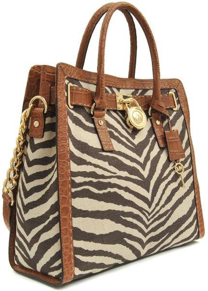 fluffy tiger print bag