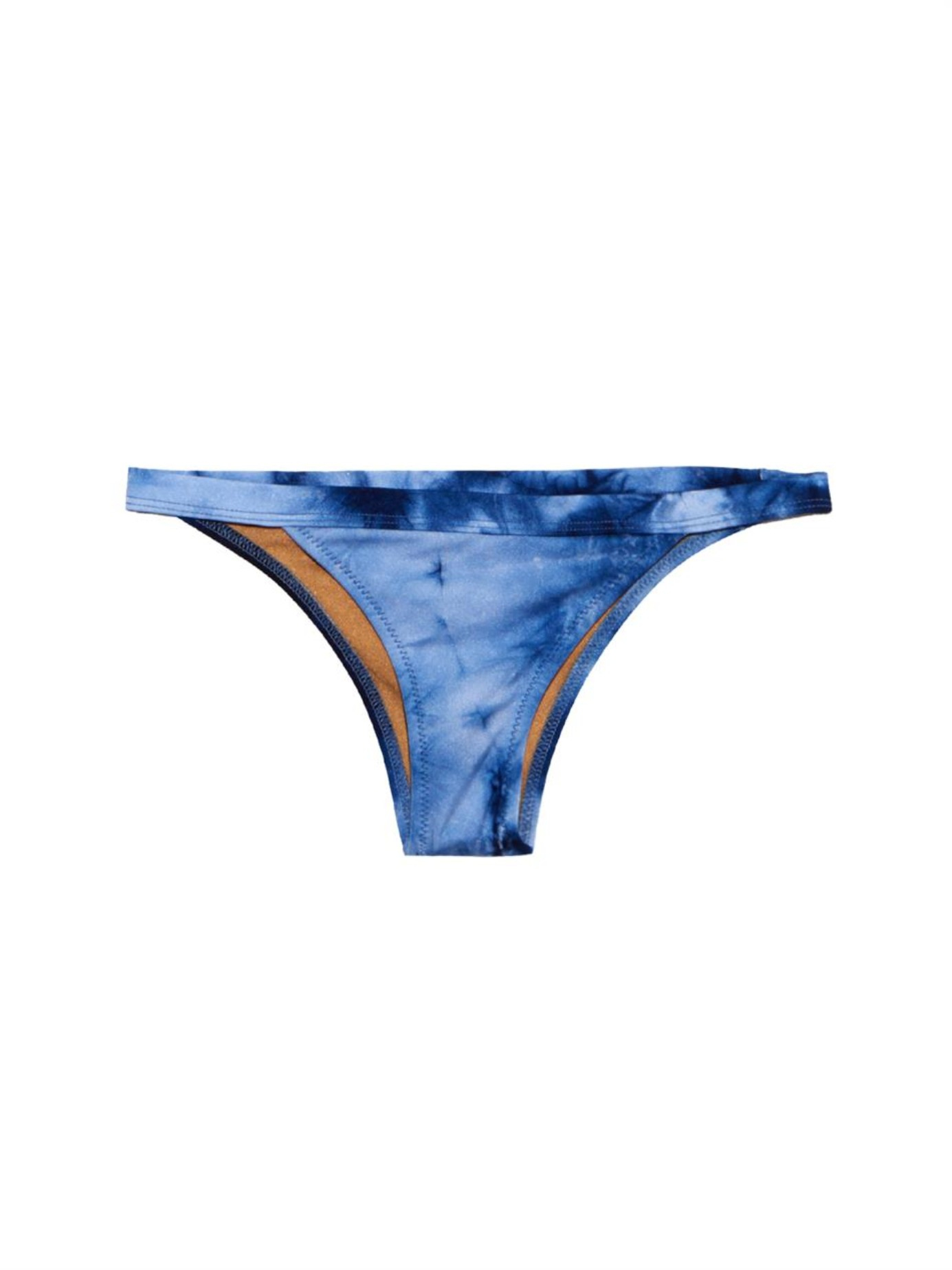 Lyst Made By Dawn Traveler Low Rise Tie Dye Bikini Briefs In Blue