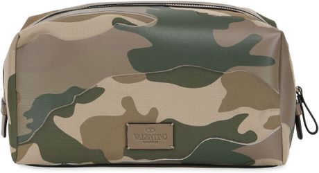 mens camouflage toiletry bag