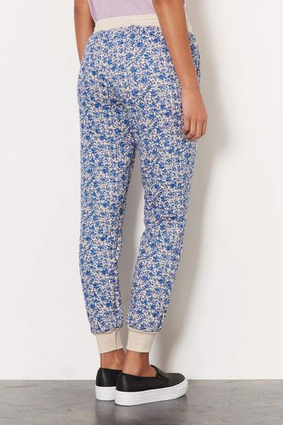 topshop blue joggers