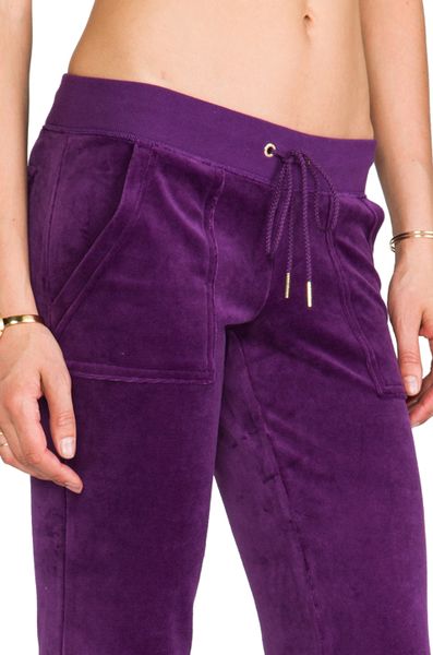 red juicy couture pants