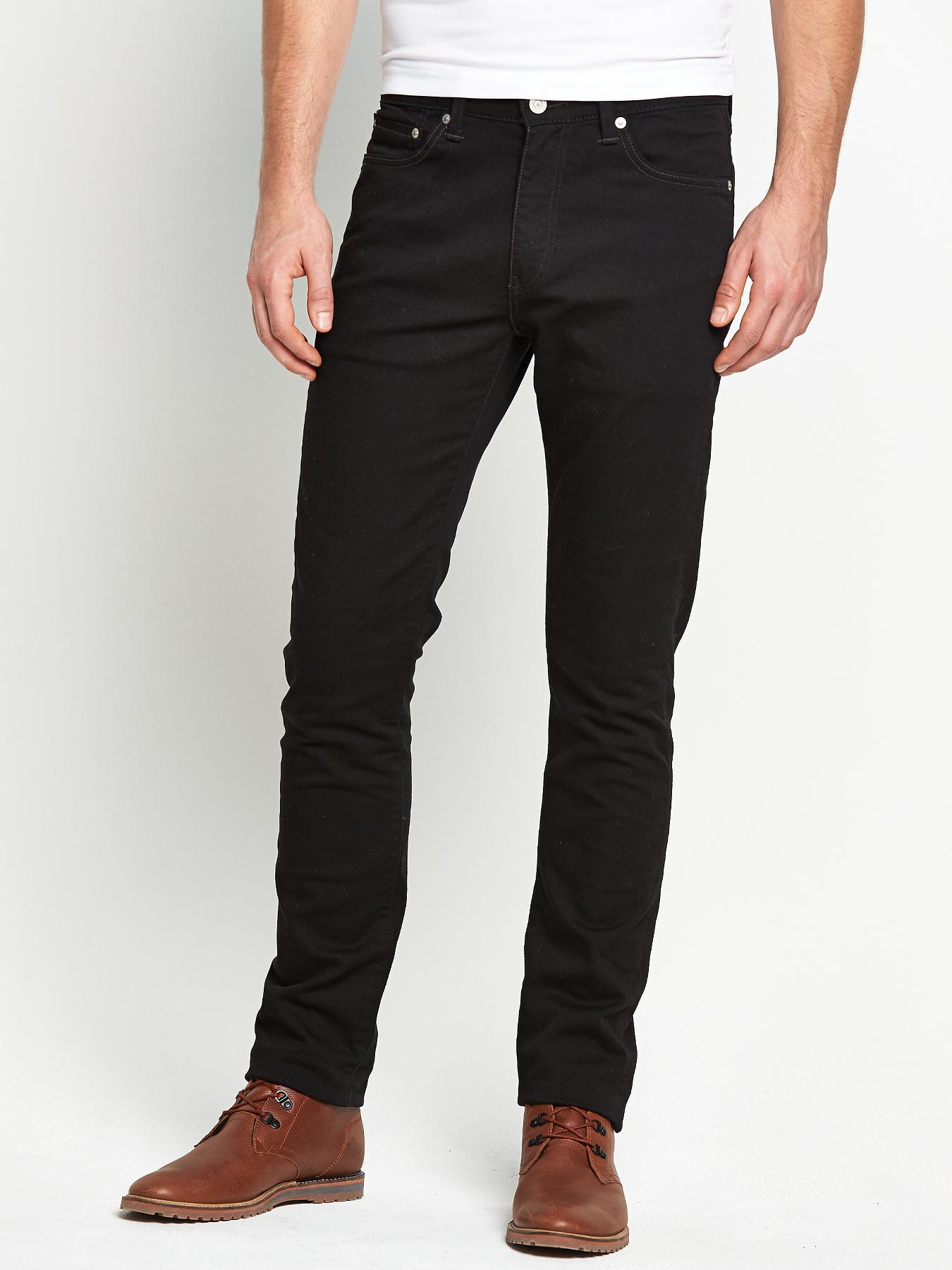 Levi&#39;s Mens 510 Slim Fit Jeans in Black for Men (moonshine) | Lyst