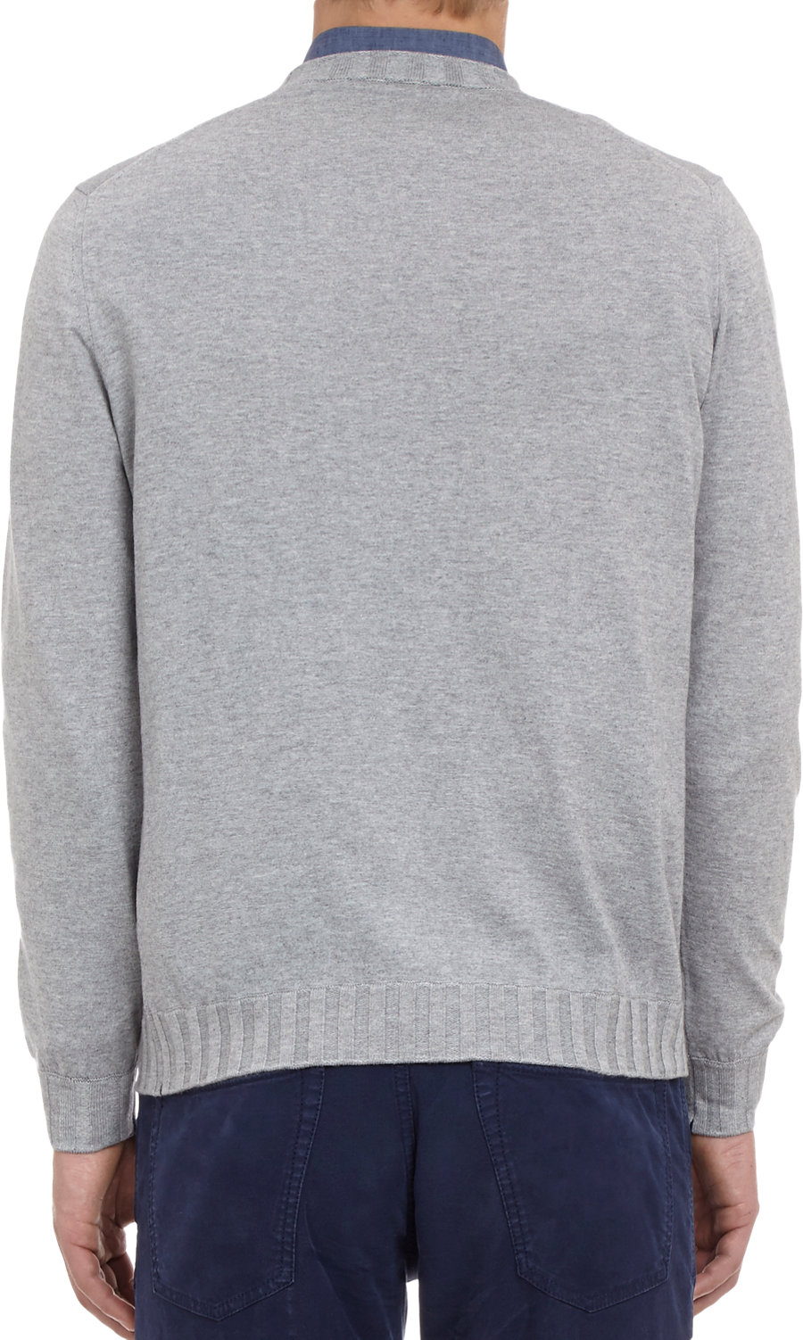 Fioroni Pullover Sweater in Gray for Men