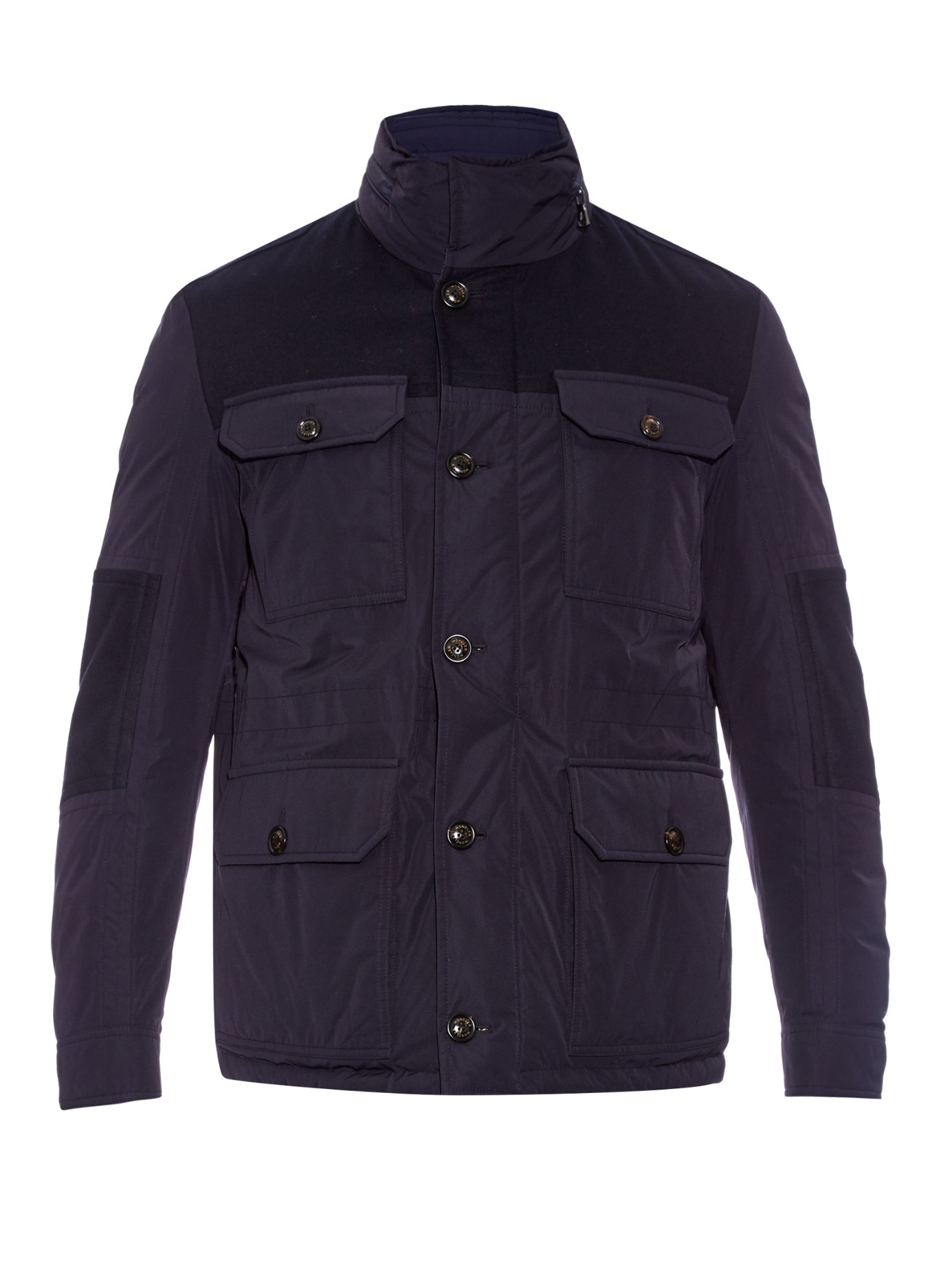 Lyst Moncler Lenoir Reversible Field Jacket In Blue For Men