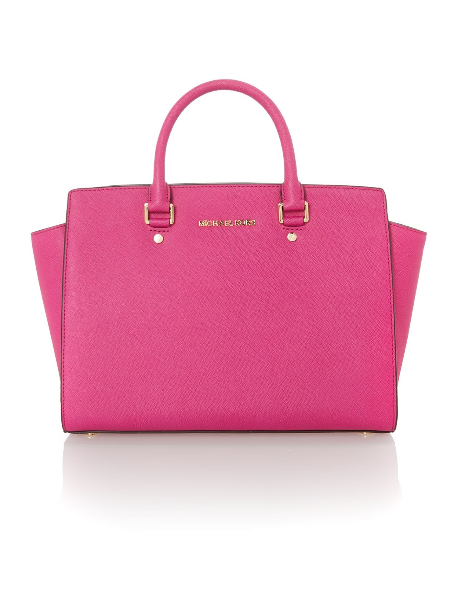 Michael Kors Selma Pink Tote Bag in Pink | Lyst