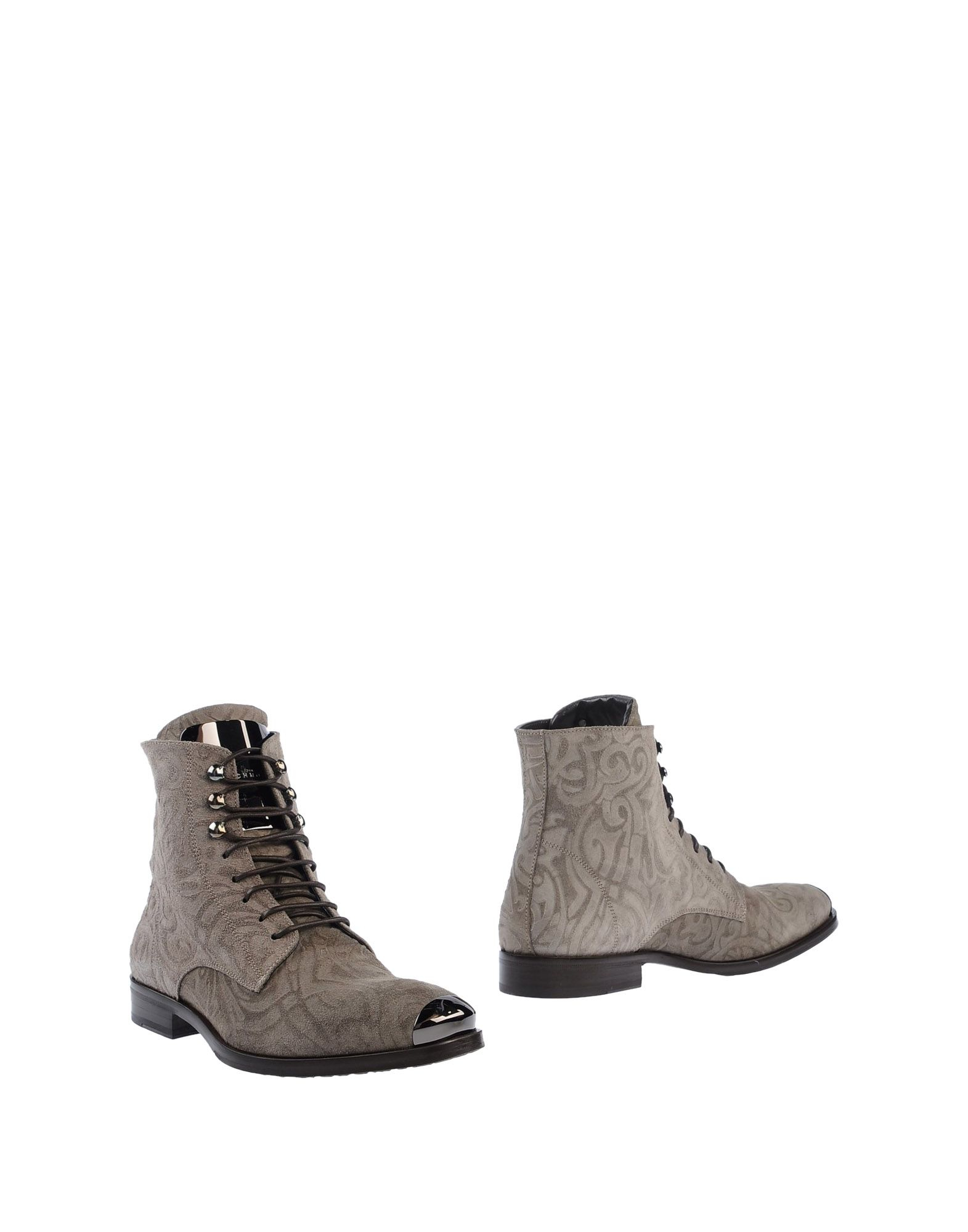 John Richmond Ankle Boots in Gray (Grey) | Lyst