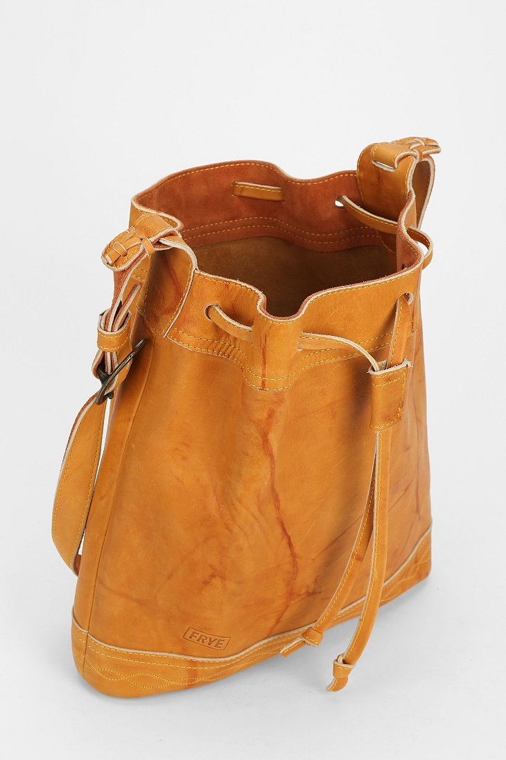 Frye Campus Vintage Bucket Bag in Brown Lyst