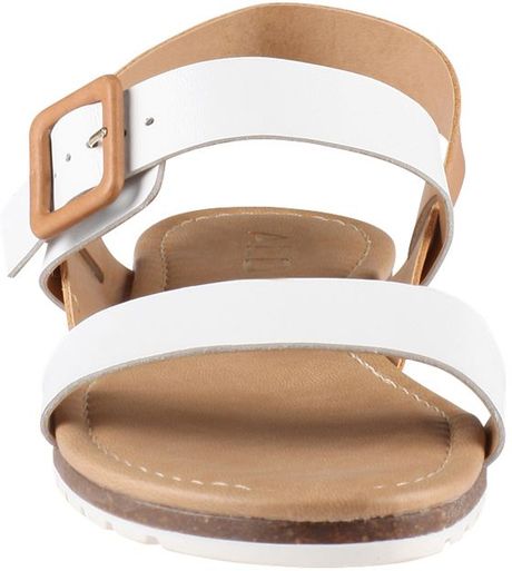 aldo white flats