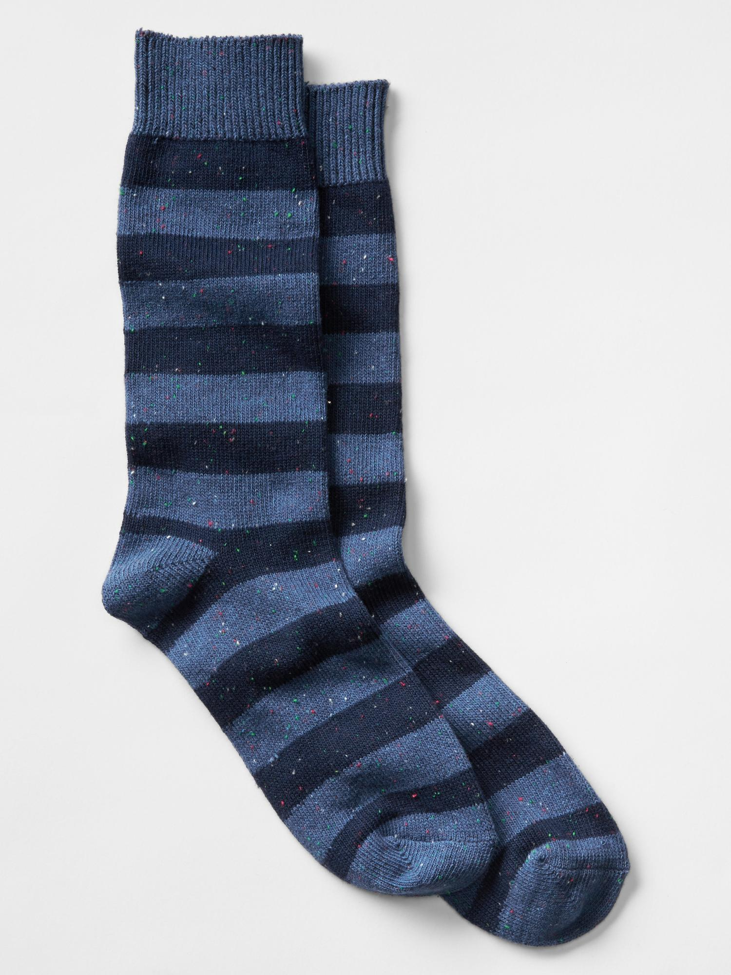 Gap Nep Rugby Socks in Blue for Men (navy) Lyst