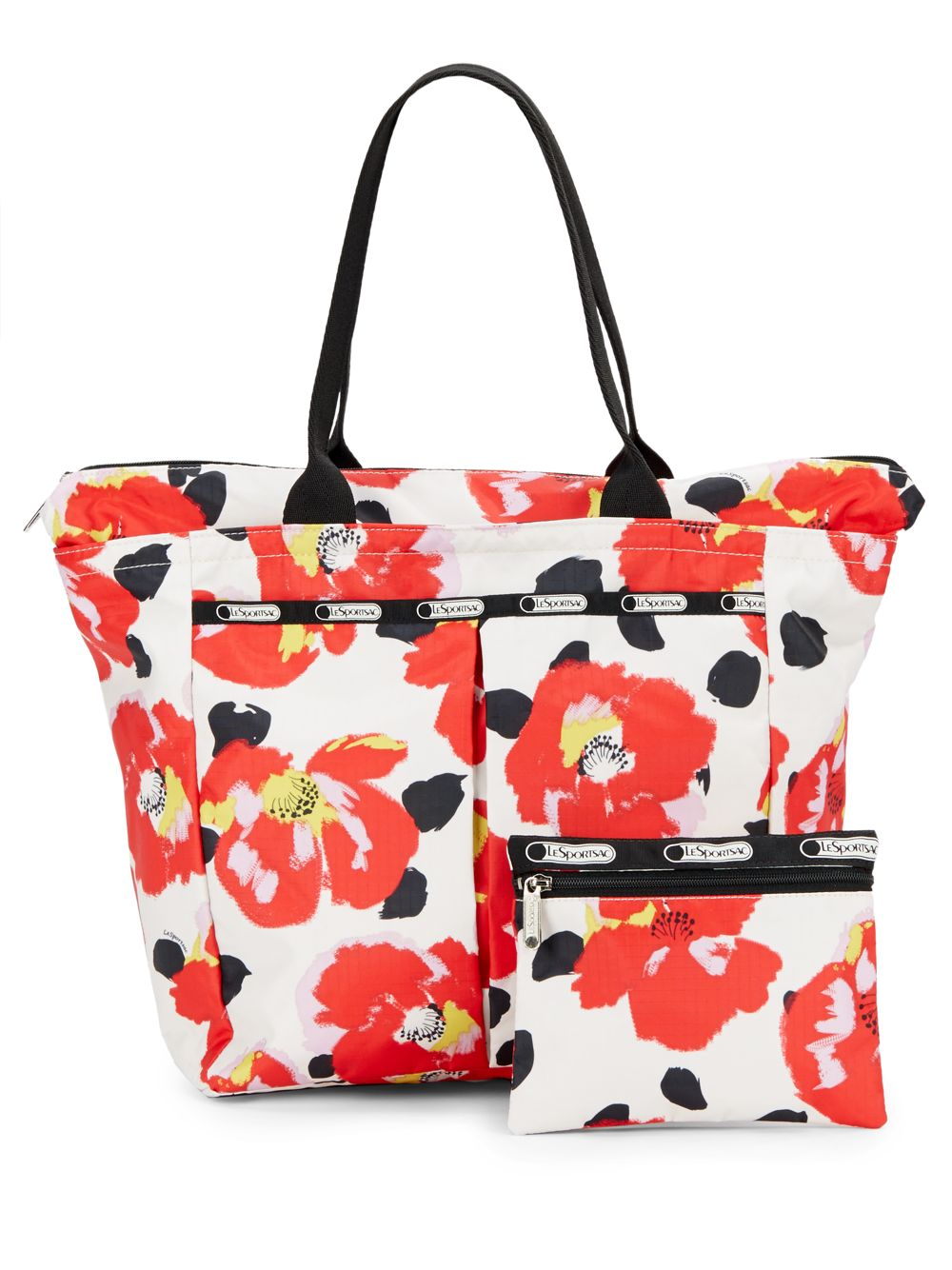 Lesportsac Everygirl Printed Tote Bag in Floral (garden poppy) Lyst
