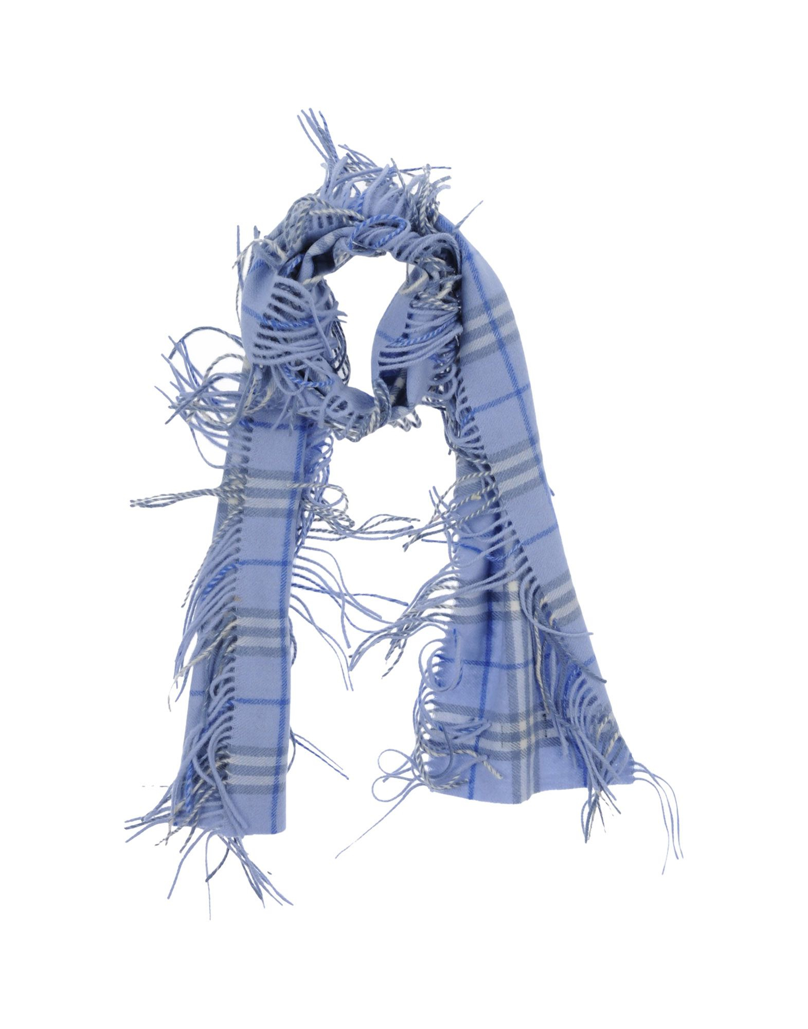 Burberry London Oblong Scarf in Blue (Sky blue) Lyst