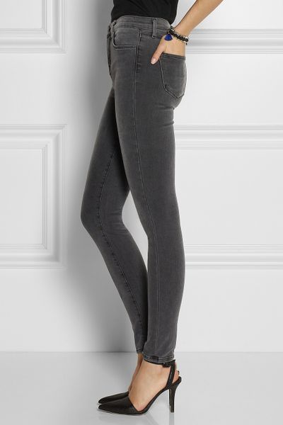 j brand maria high rise skinny black