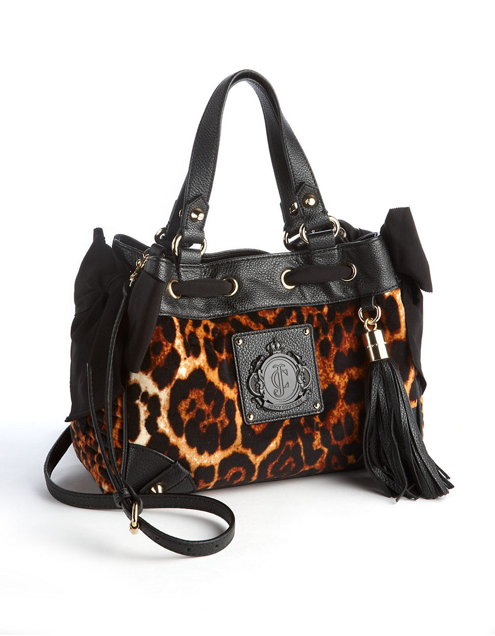 ... Animal Print Crossbody Bag with Leather Trim in Animal (NAUTRAL ANIMAL