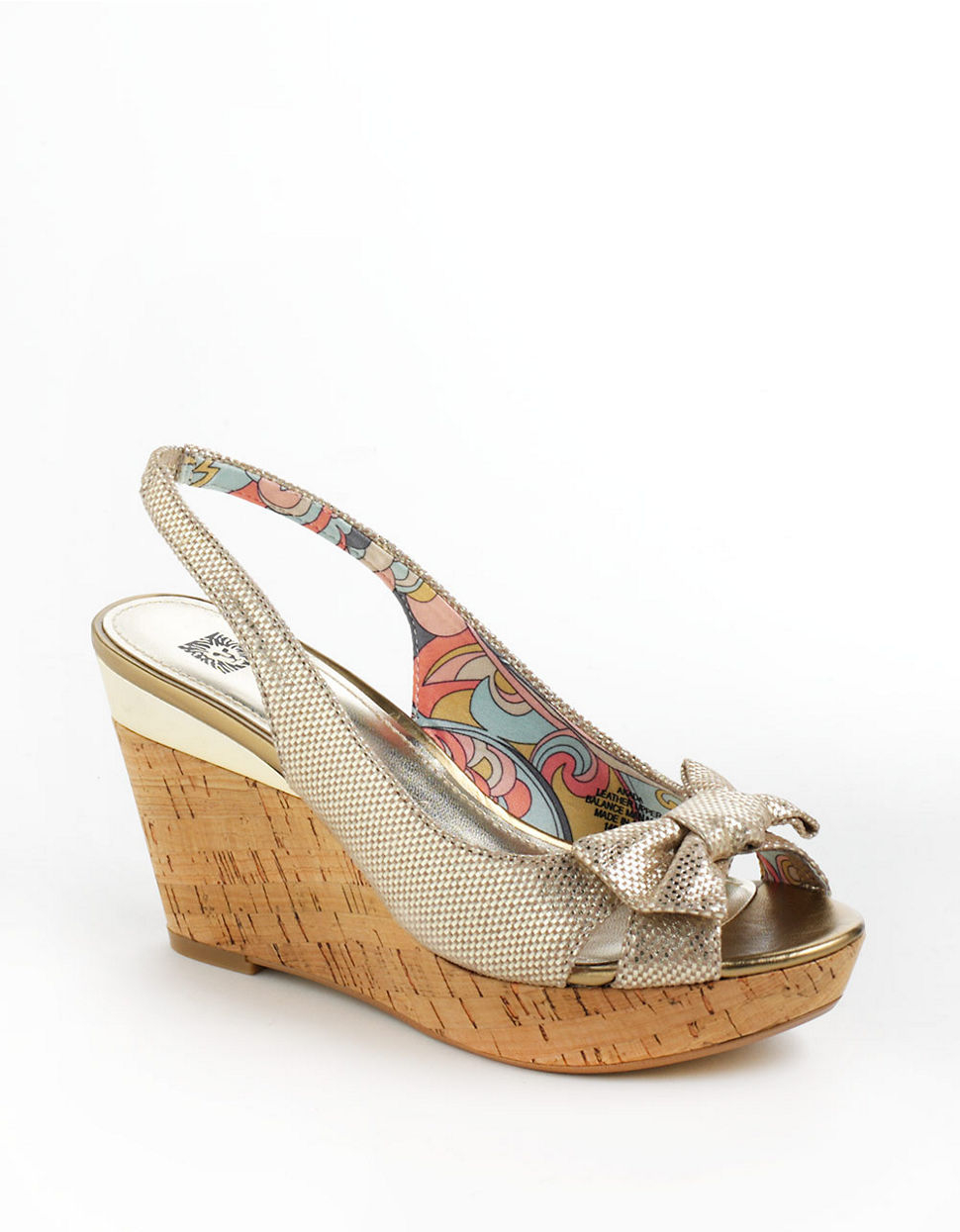 tan slingback wedges
