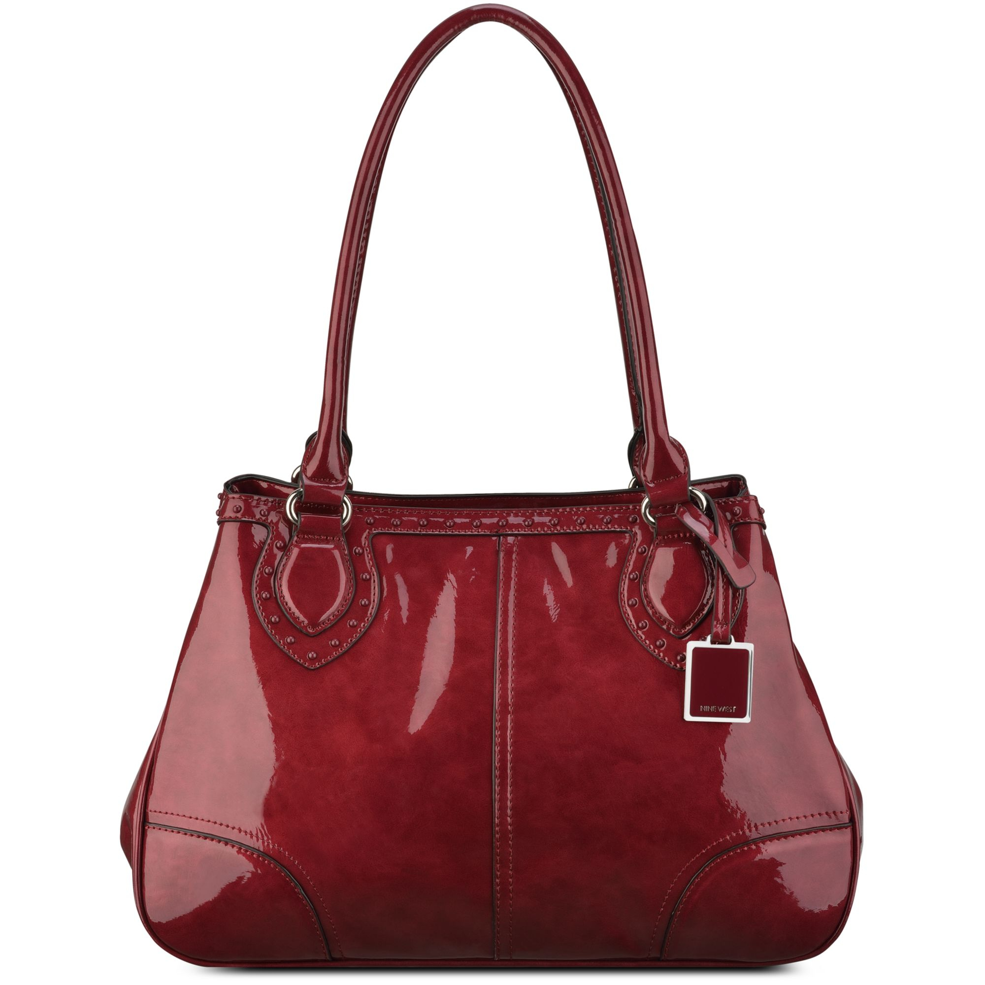 nine west red tote