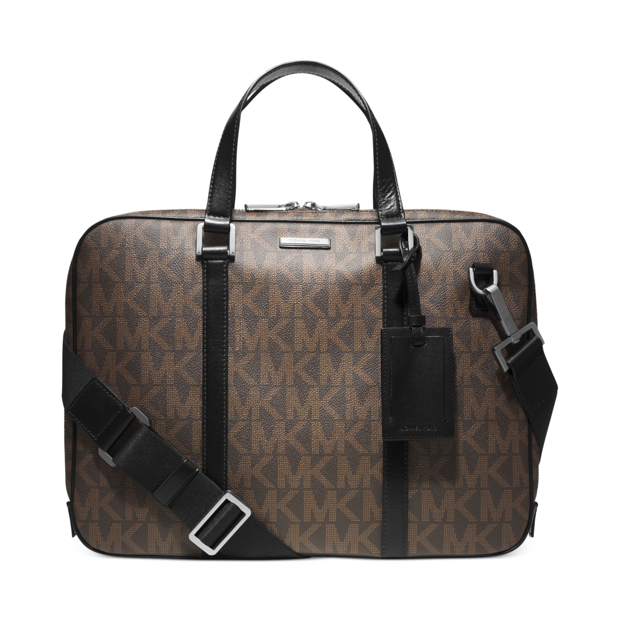 mens michael kors briefcase