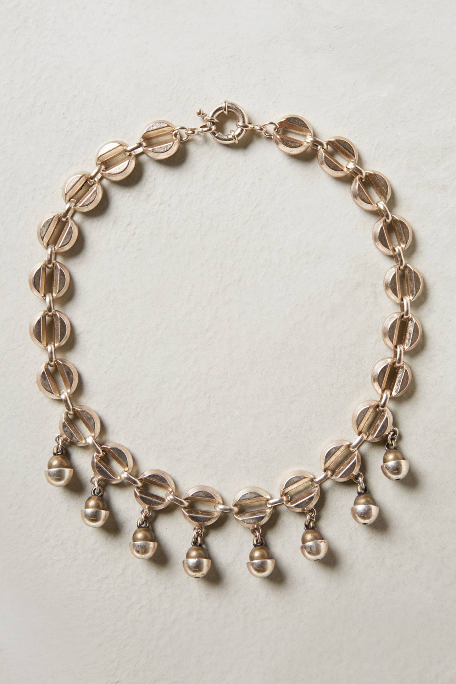 Anthropologie Rockrose Necklace in Gold
