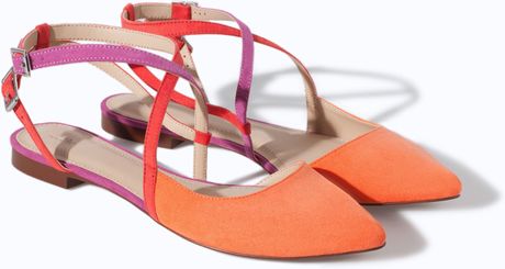 zara sling back