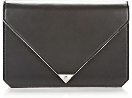 alexander wang envelope clutch