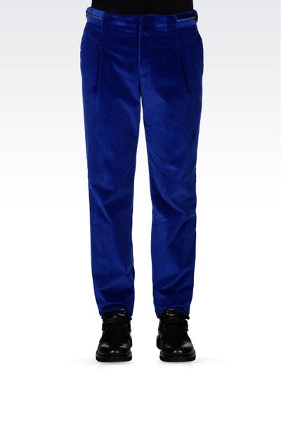 blue corduroy pants mens