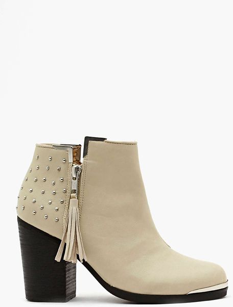 nasty gal beige boots