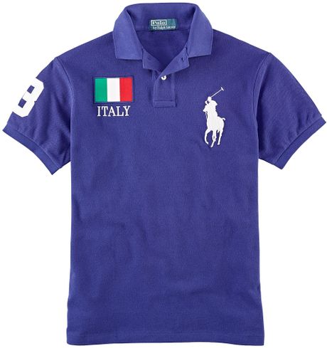 italy polo shirt ralph lauren