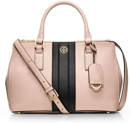 tory burch robinson mini double zip tote