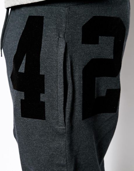 crotch print sweatpants