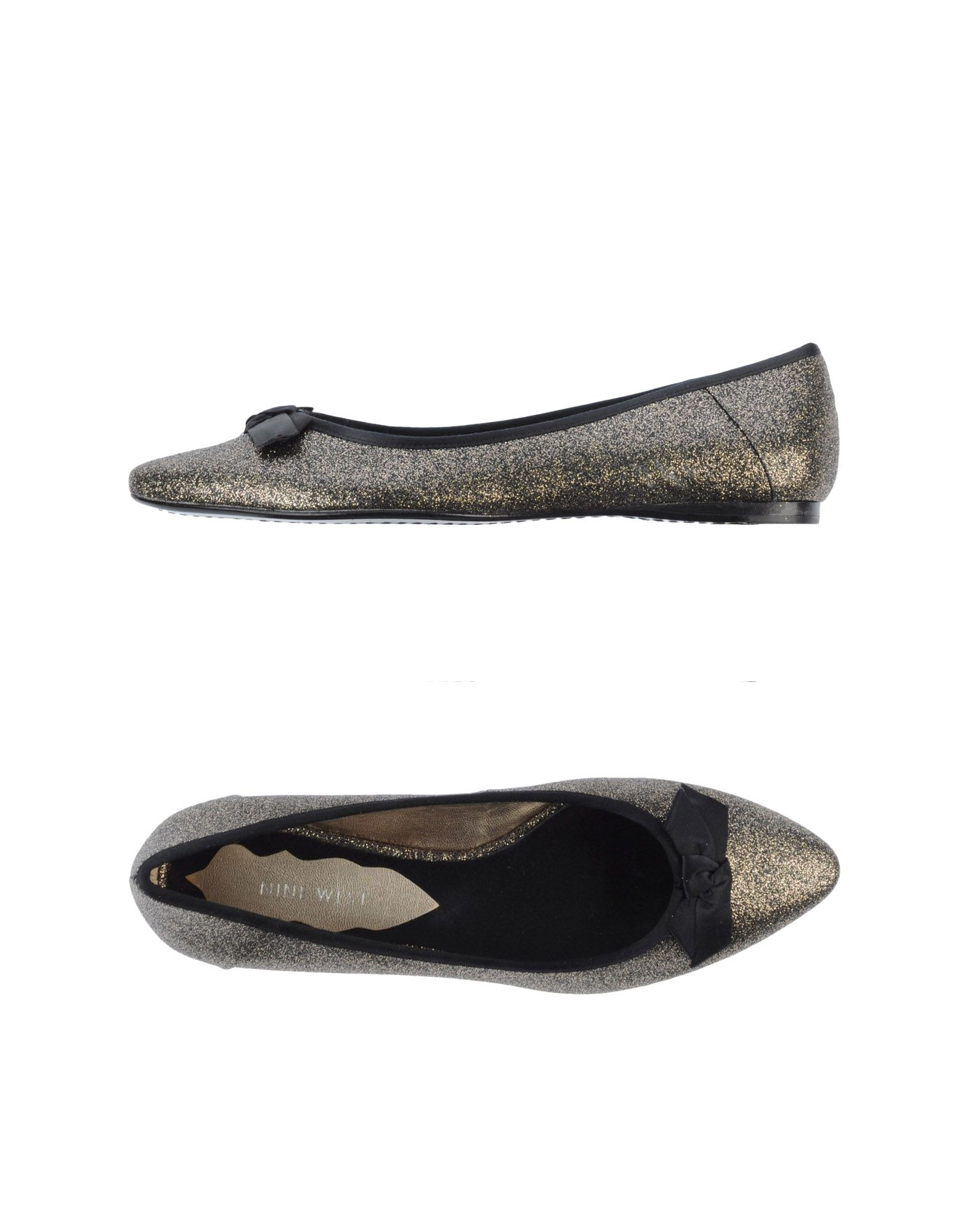 nine west black flats pointed toe