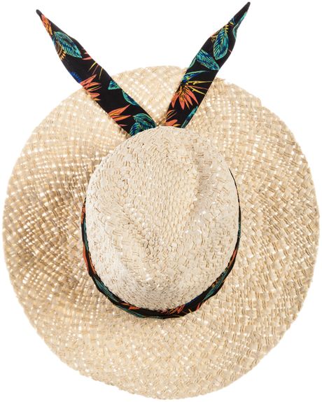 volcom womens straw hat