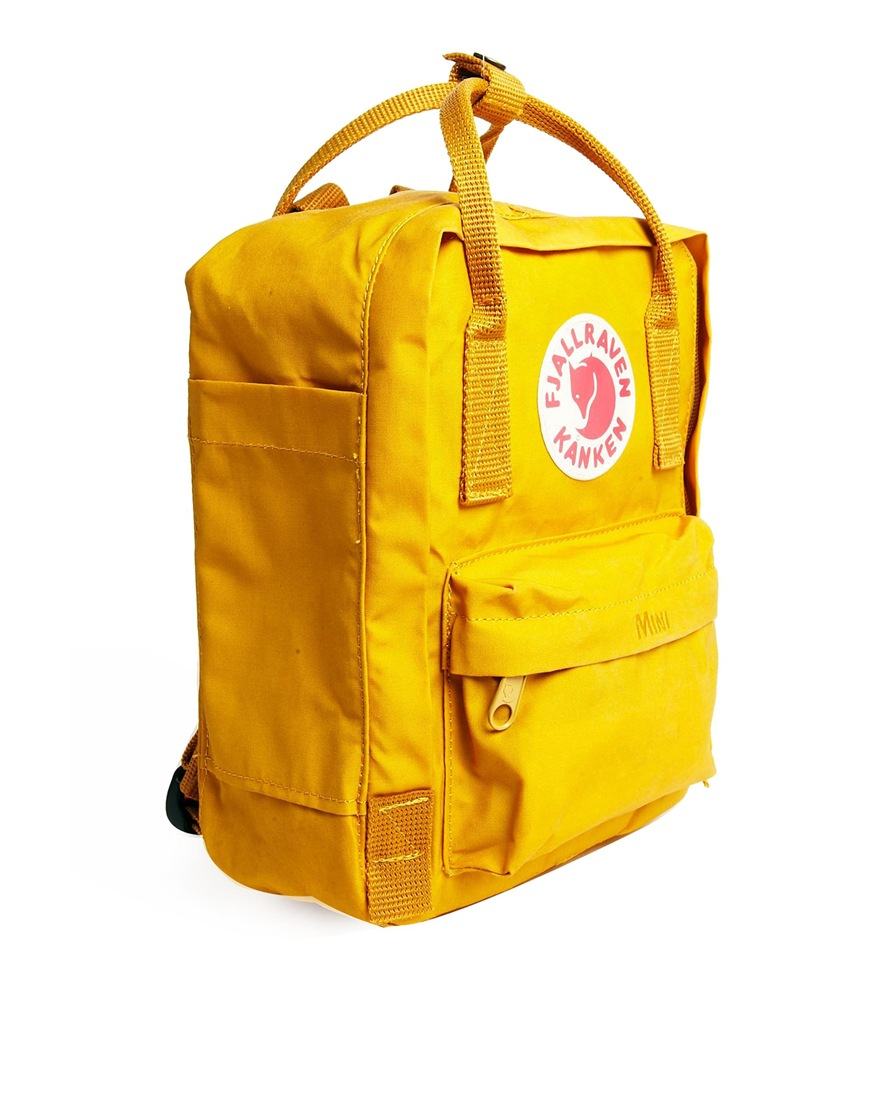 fjallraven yellow mini