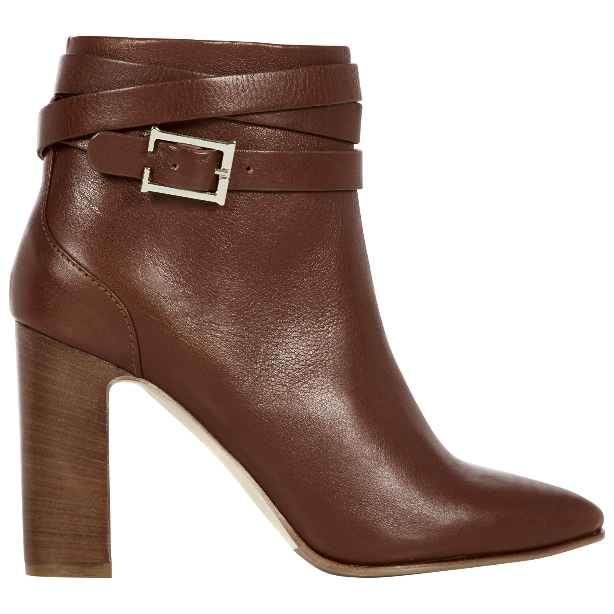 Hobbs Dree High Block Heel Ankle Boots in Brown (Dark Tan) Lyst