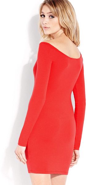 Forever 21 Bodycon Dress in Red | Lyst