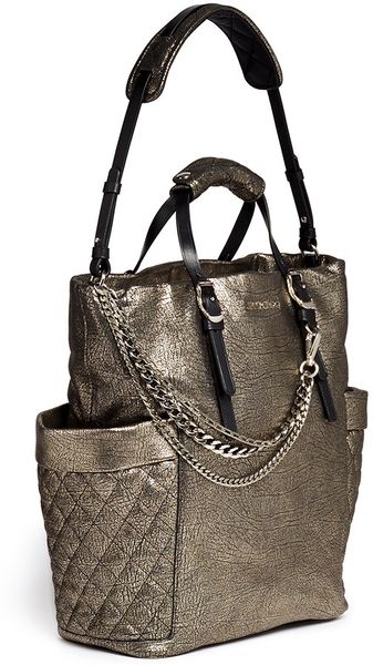 jimmy choo silver bag