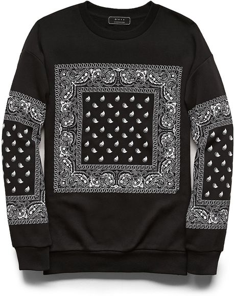 bandana sweatshirt