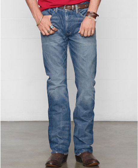 Denim & Supply Ralph Lauren Bootcut Traverse-Wash Jeans in Blue for Men (traverse) | Lyst