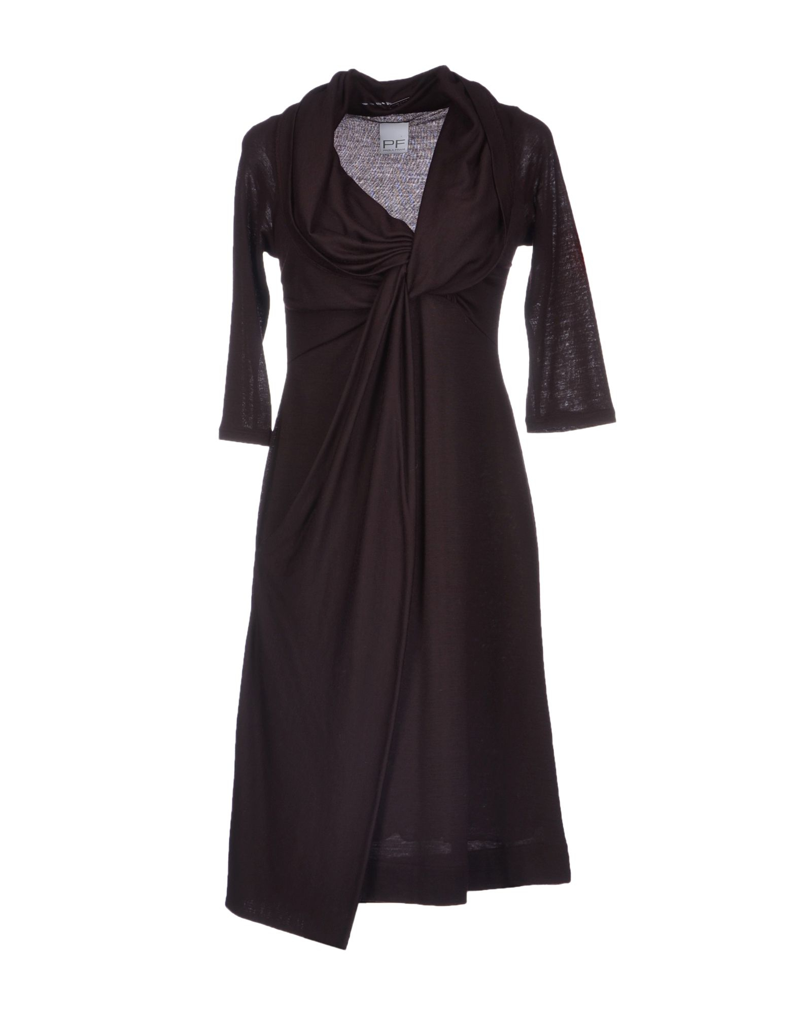 Pf Paola Frani Short Dress in Purple (Deep purple)