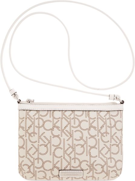 calvin klein monogram crossbody