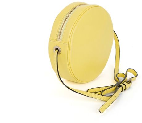 Marc By Marc Jacobs Jackson Round Crossbody Bag in Yellow | Lyst