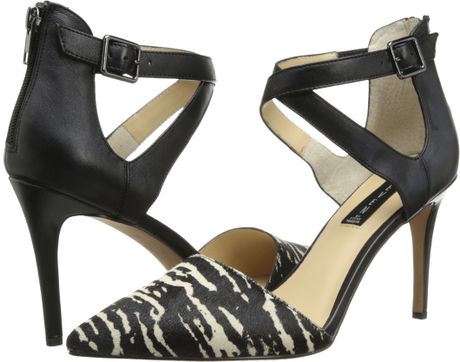 Steven By Steve Madden Alicia in Black (BlackWhite Patent) - Lyst