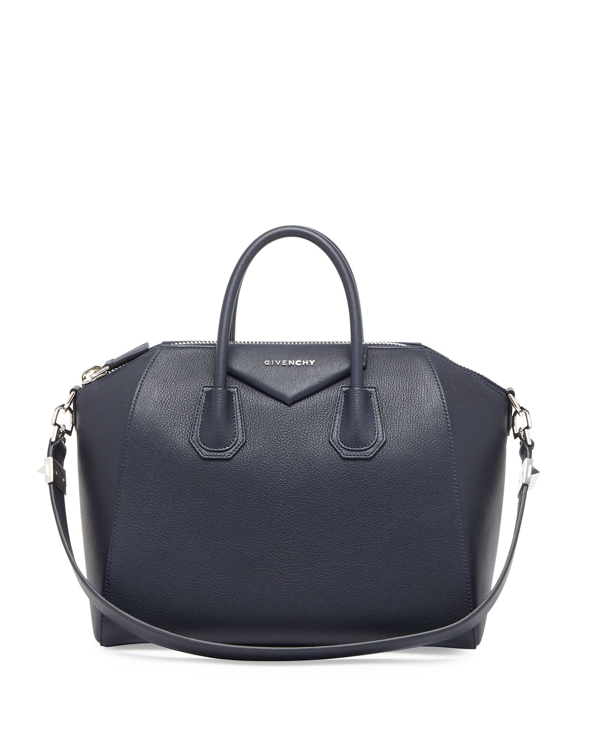 Givenchy Antigona Medium Sugar Satchel Bag in Blue (NAVY) | Lyst