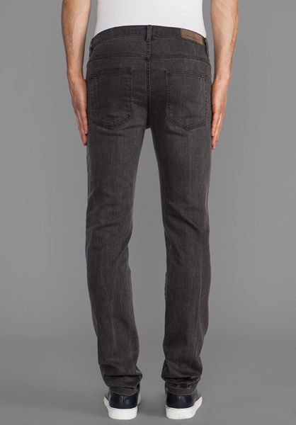 Won Hundred Dean A Slim in Grey Black in Gray for Men (Grey & Black) | Lyst