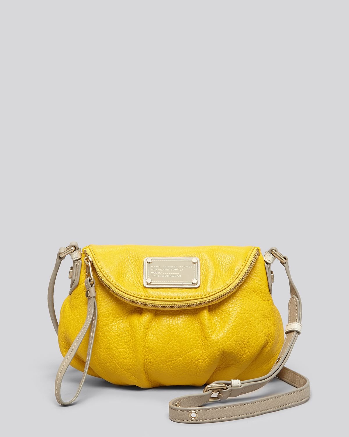 marc jacobs crossbody bag yellow