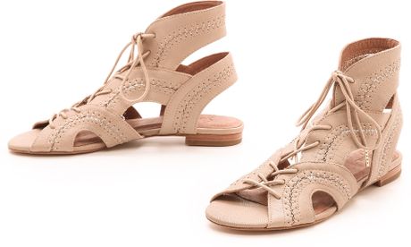 Joie Toledo Gladiator Sandals Cuoio in Beige (Dusty Pink Sand) | Lyst Joie Toledo Gladiator Sandals Cuoio in Beige (Dusty Pink Sand) | Lyst