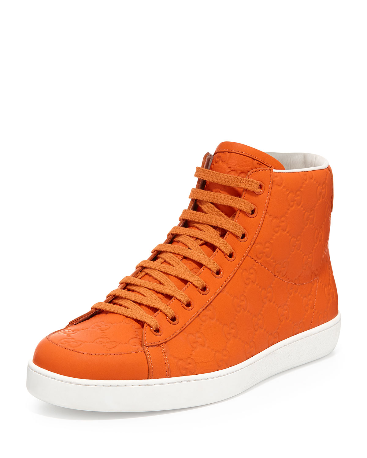 gucci sneakers orange